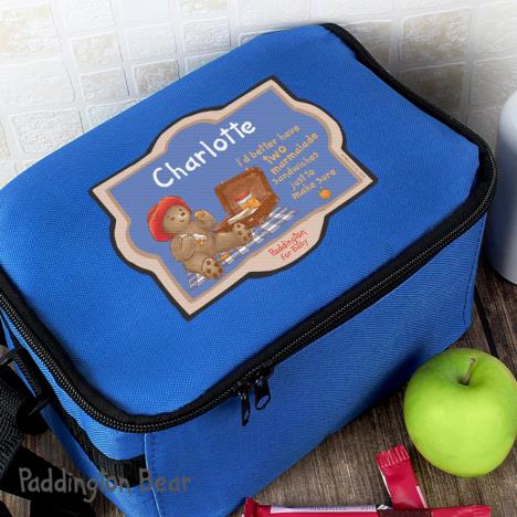 Personalised Paddington Bear For Baby Lunch Bag Extra Image 2